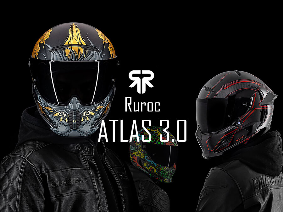 Ruroc ATLAS 3.0（ルーロック アトラス）- 超個性的なフルフェイス 